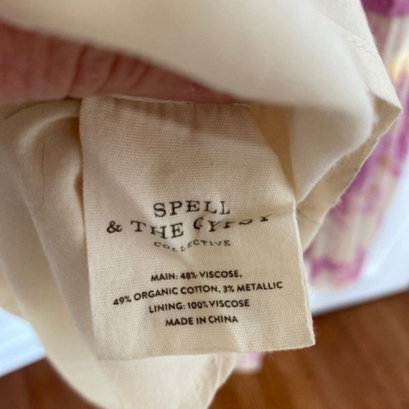 🌸 Stunning Spell & The Gypsy Coco Lei Strappy Dress - Size Small - Picture 4 of 7